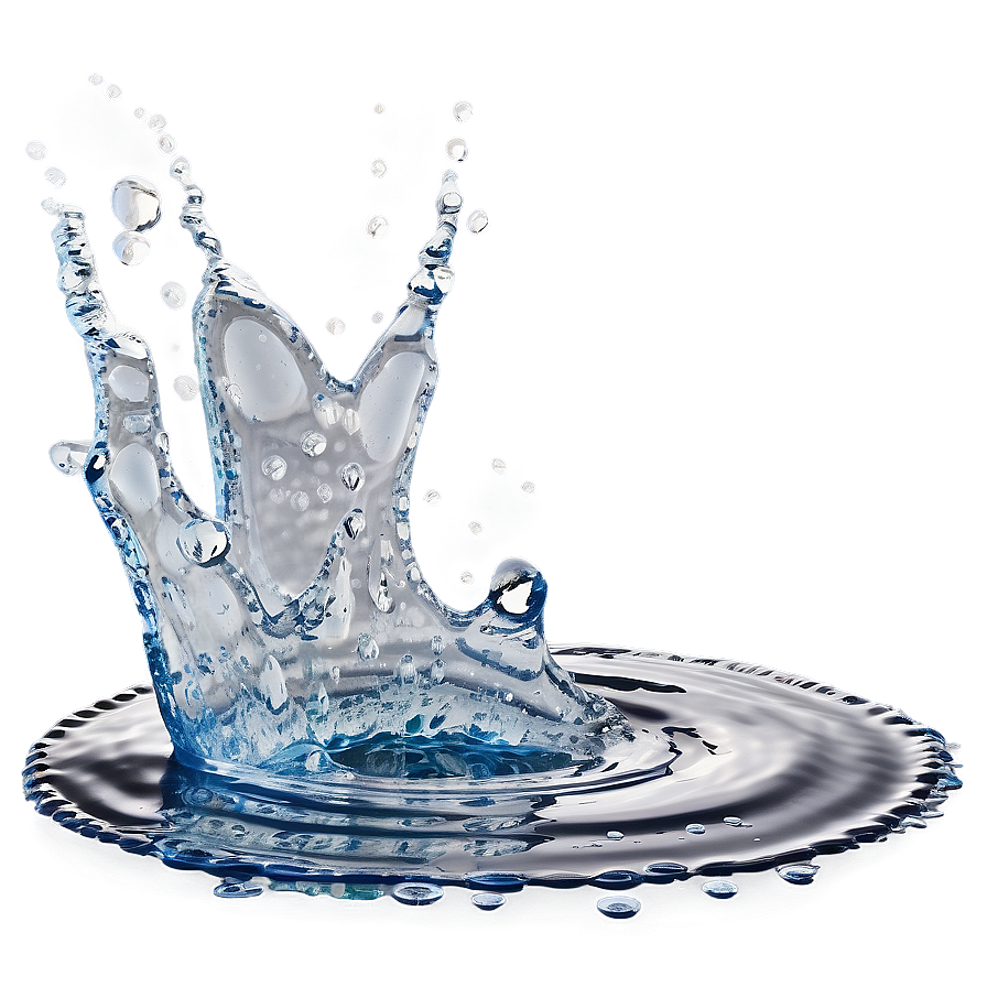 Water Splash Hit Effect Png 72 PNG Image