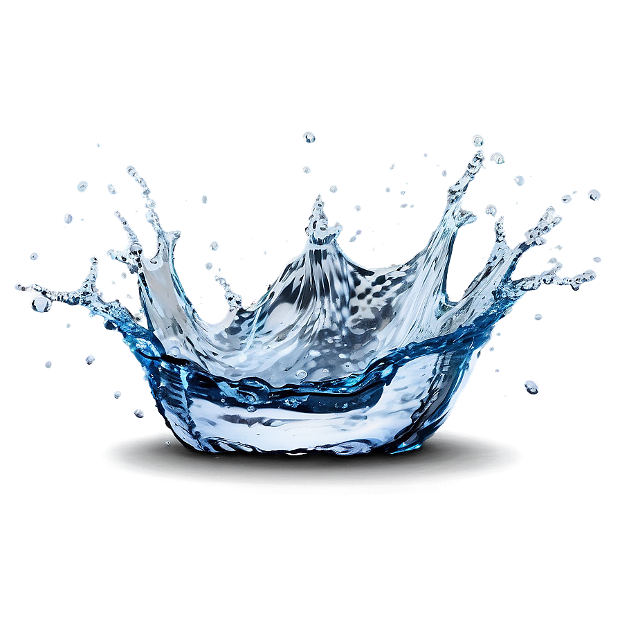 Water Splash Png For Illustration Uca PNG Image