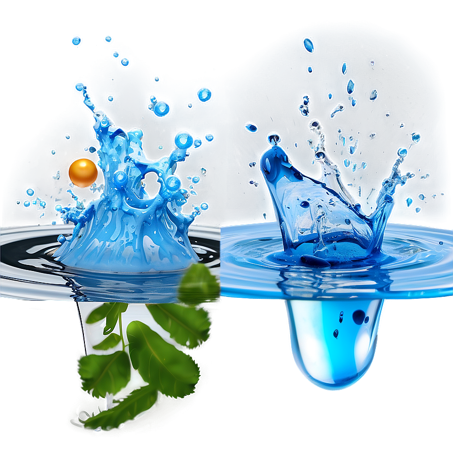 Water Splash Png Pack Isb58 PNG Image