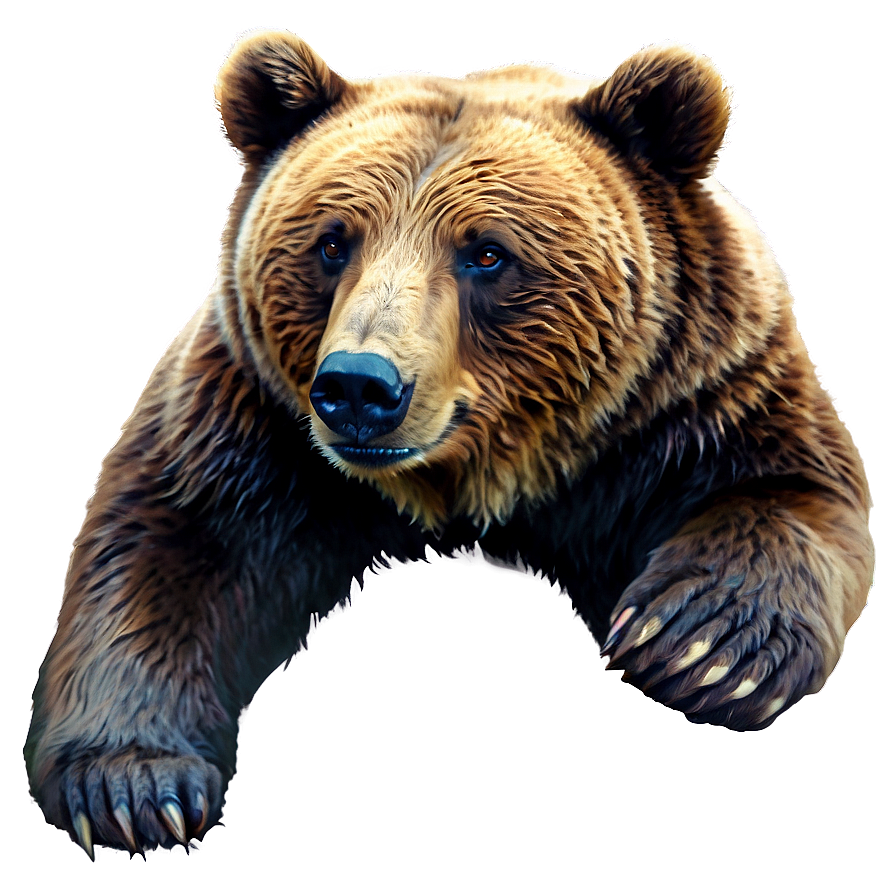 Watercolor Bear Png Bgq PNG Image