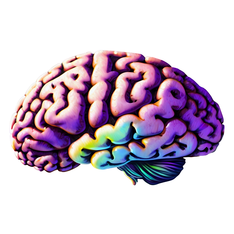 Watercolor Brain Art Png 97 PNG Image