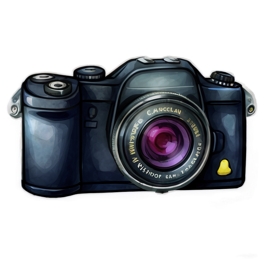 Watercolor Camera Logo Png Gmj PNG Image