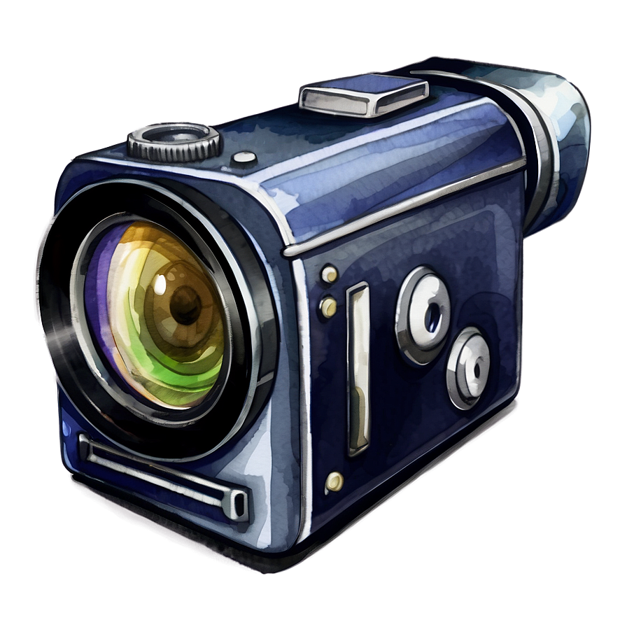 Watercolor Camera Logo Png Uvg PNG Image