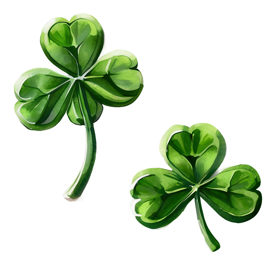 Watercolor Clover Png 06122024 PNG Image