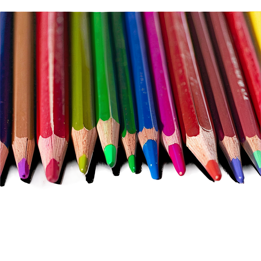 Watercolor Colored Pencils Png 29 PNG Image