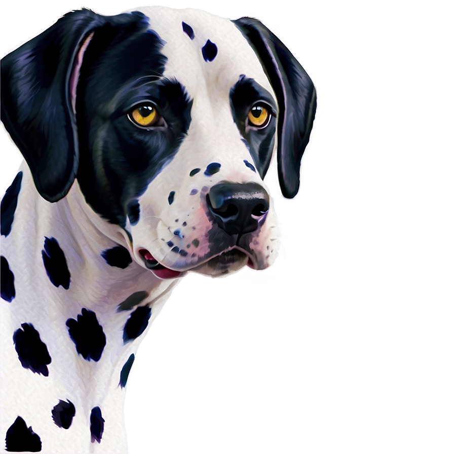 Watercolor Dalmatian Spots Pattern Png Wxl45 PNG Image