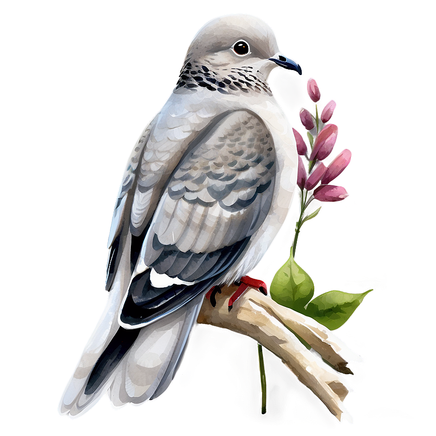 Watercolor Dove Png Lub PNG Image