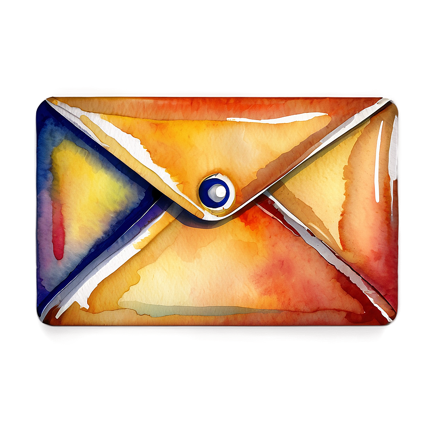 Watercolor Email Icon Png 05252024 PNG Image