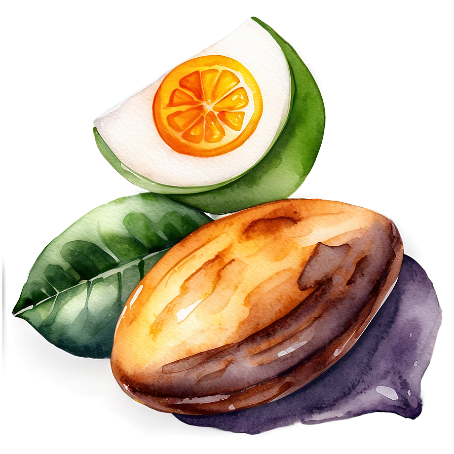 Watercolor Food Illustrations Png 05032024 PNG Image