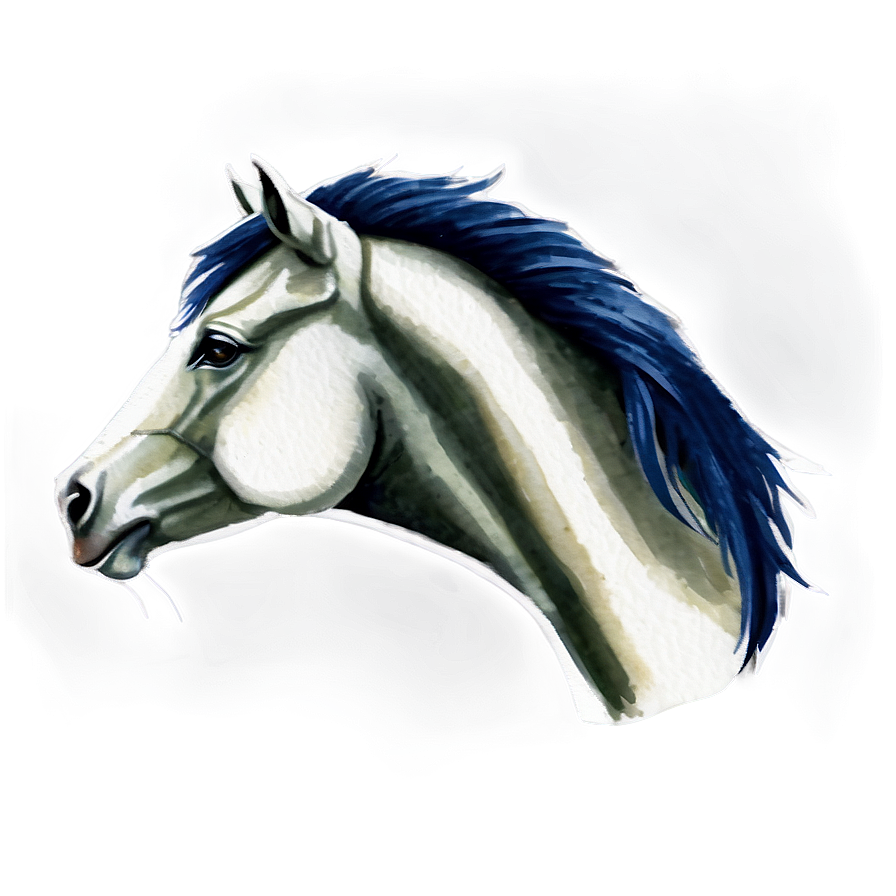 Watercolor Horse Png 05032024 PNG Image