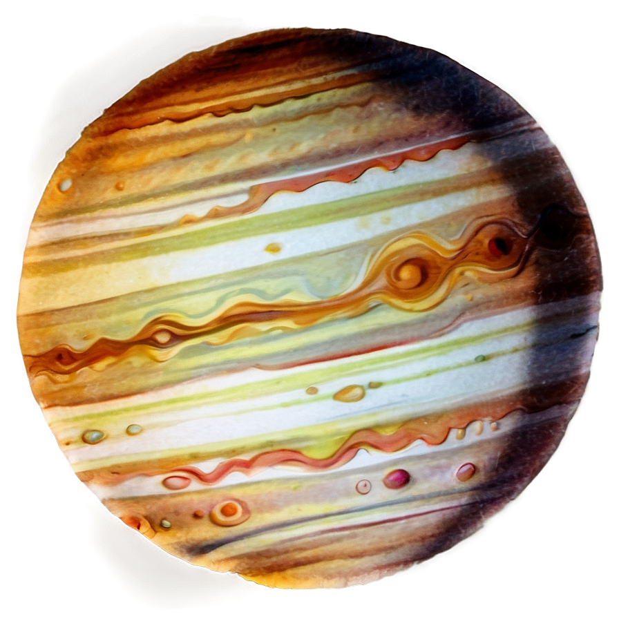 Watercolor Jupiter Art Png 63 PNG Image