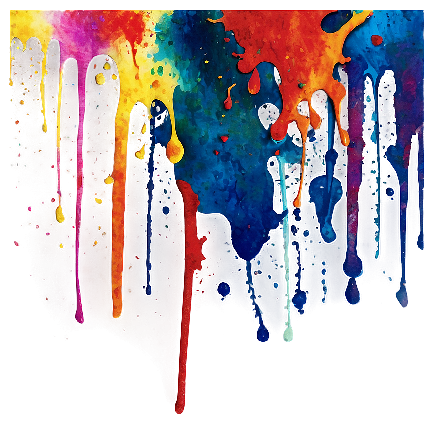 Watercolor Paint Splatter Png 96 PNG Image