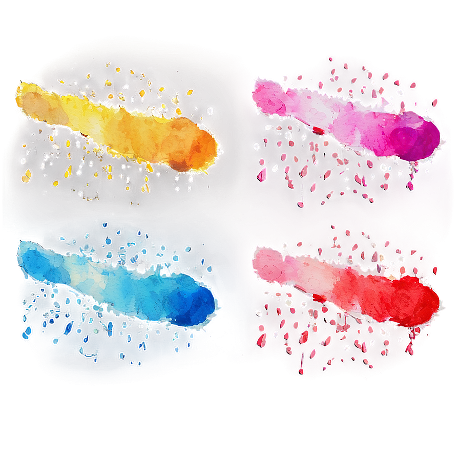 Watercolor Paint Stroke Png Fru PNG Image