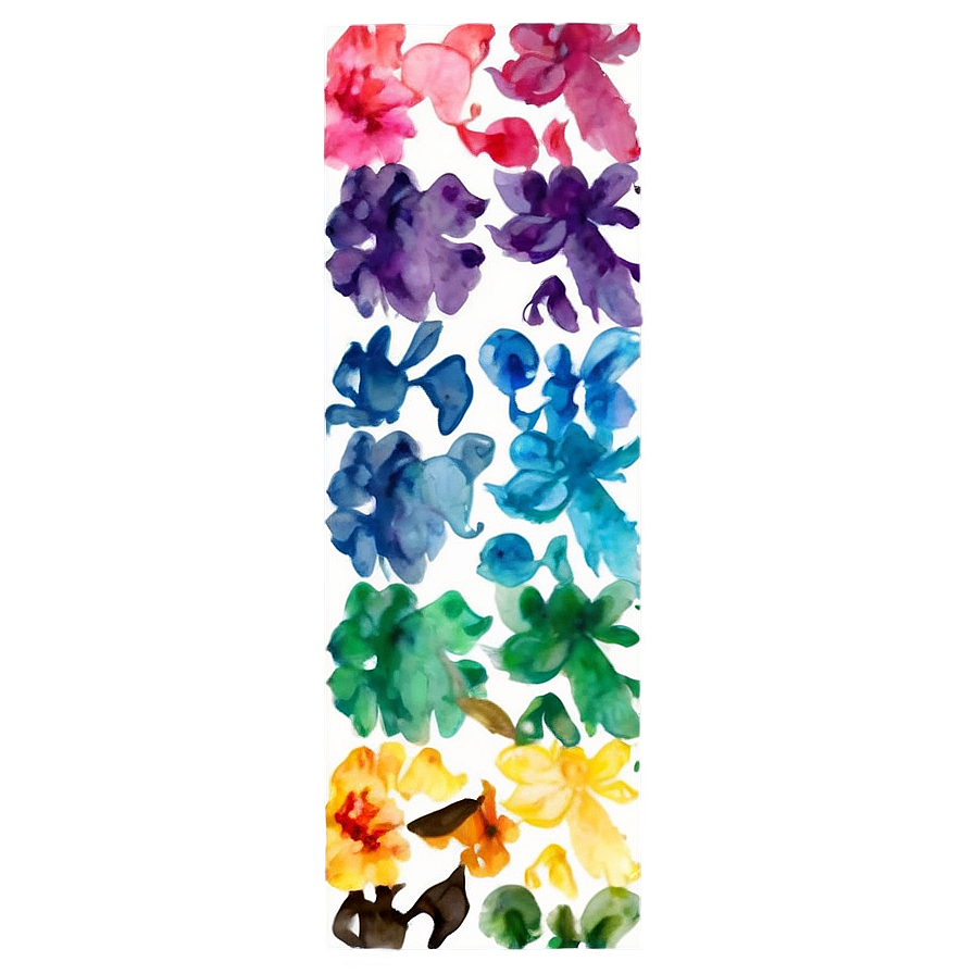 Watercolor Pattern Design Png Uma63 PNG Image