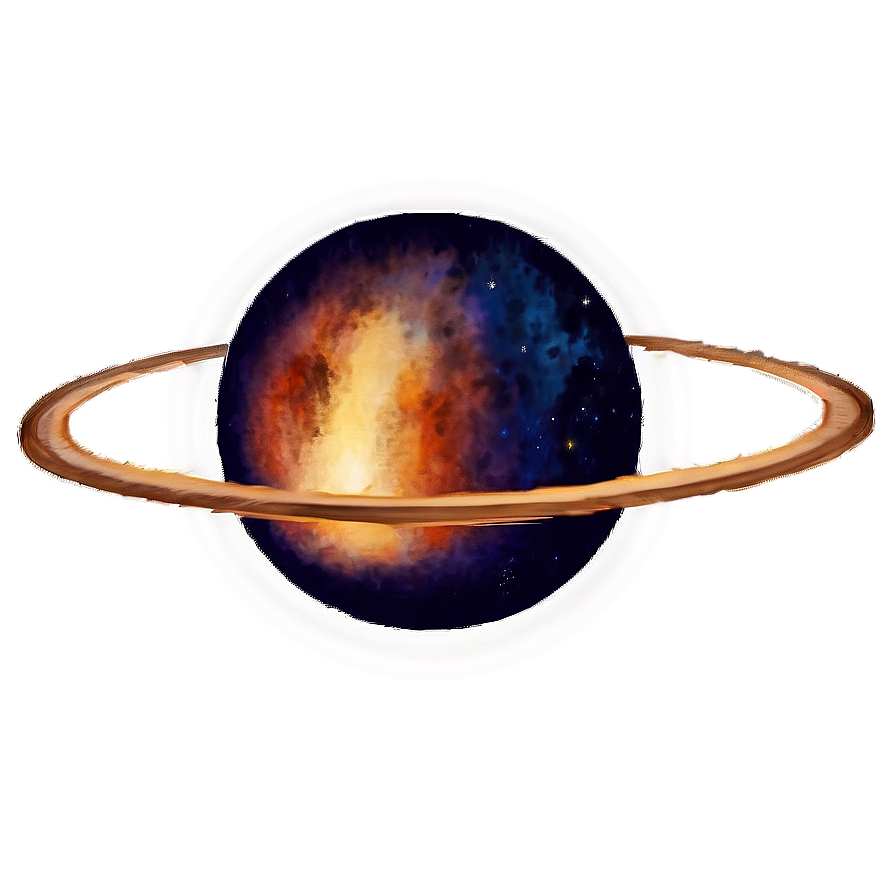 Watercolor Planets Png 05252024 PNG Image