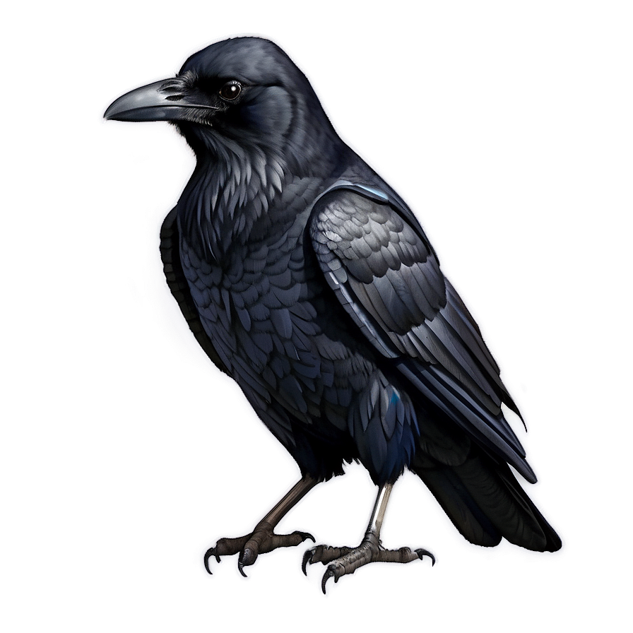 Watercolor Raven Png 54 PNG Image