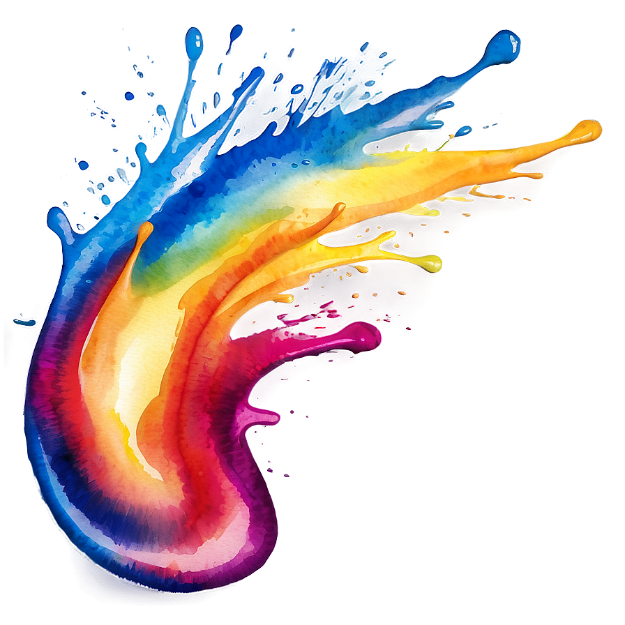 Watercolor Splash Png 06252024 PNG Image