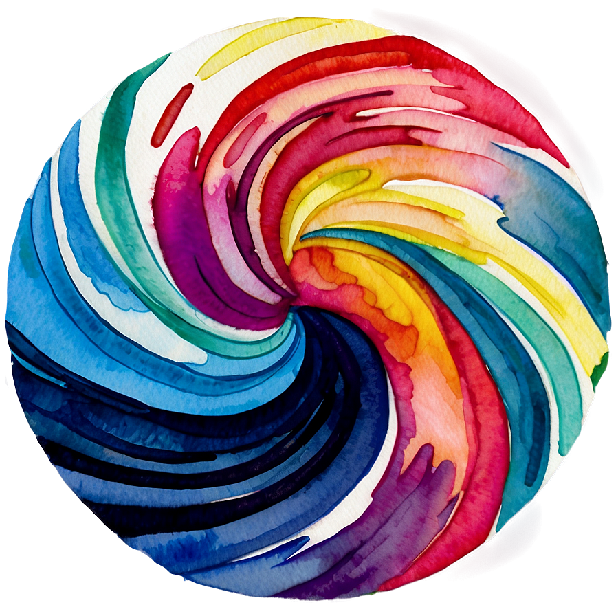 Watercolor Swirl Png 60 PNG Image