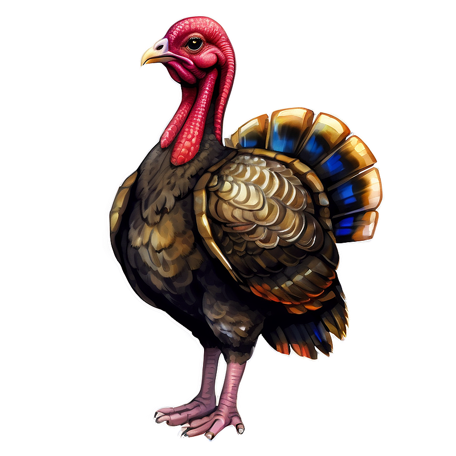 Watercolor Turkey Png Agt45 PNG Image