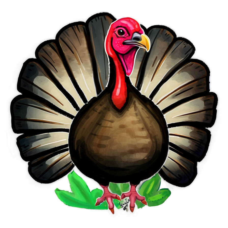 Watercolor Turkey Png Rpd3 PNG Image