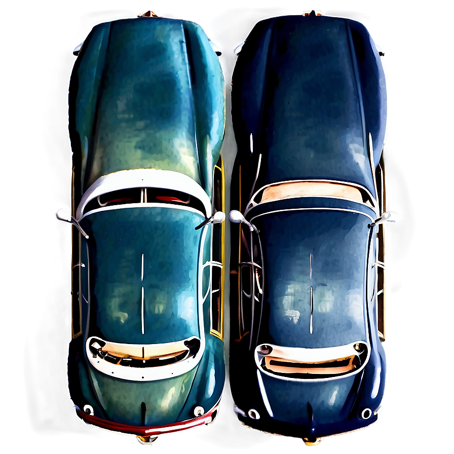 Watercolor Vintage Cars Png Vqw82 PNG Image