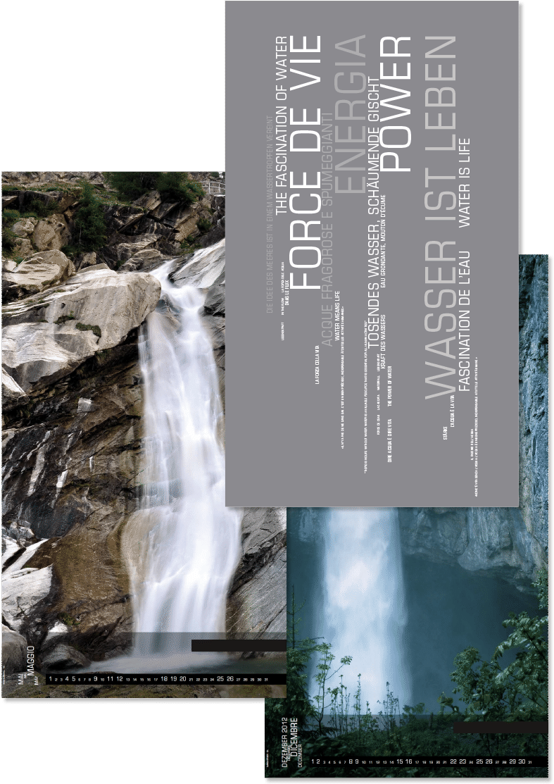 Waterfall_ Power_and_ Fascination_ Calendar PNG Image