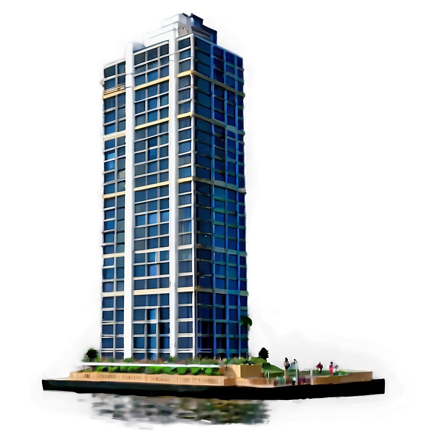 Waterfront Skyscraper Png Uxc31 PNG Image