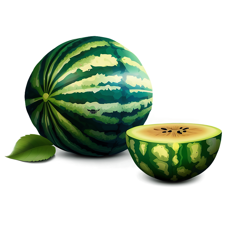 Watermelon Drawing Png 05232024 PNG Image