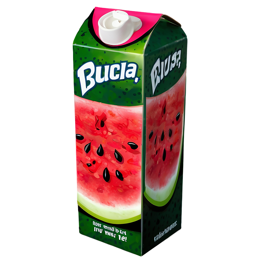 Watermelon Juice Box Png Yvo69 PNG Image