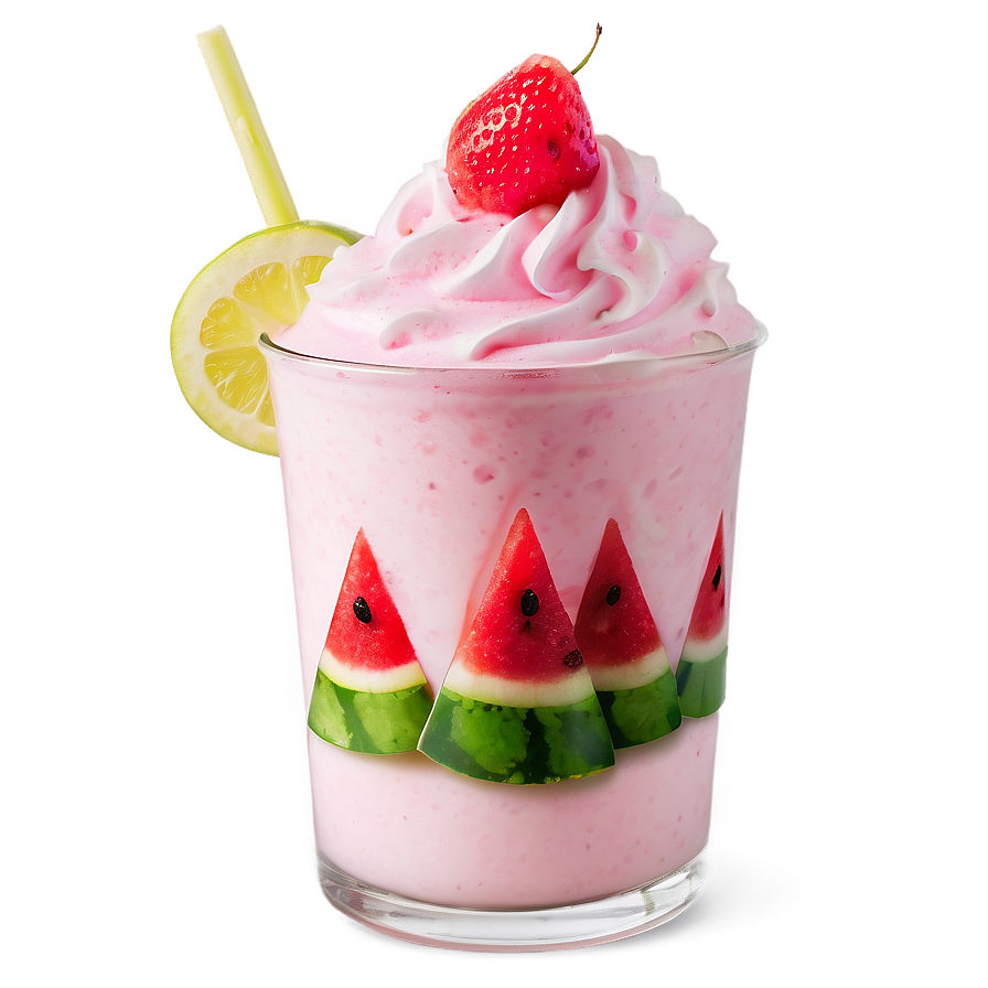 Watermelon Milkshake Png Jhh31 PNG Image