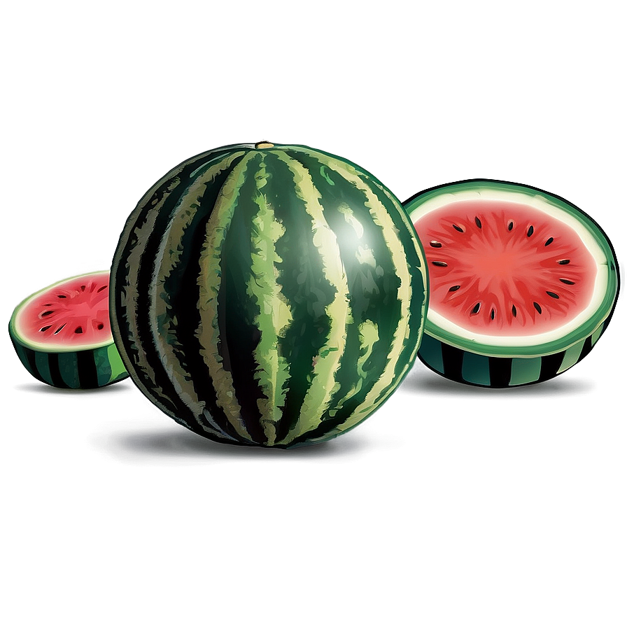 Watermelon Patch Png 05232024 PNG Image