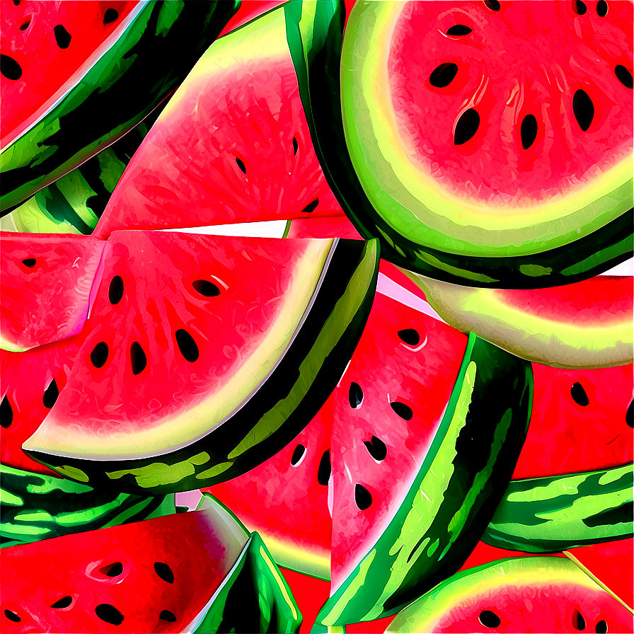 Watermelon Print Png 53 PNG Image