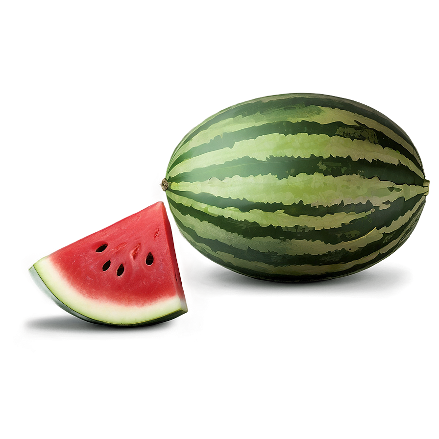 Watermelon Slice Side View Png Vfc PNG Image