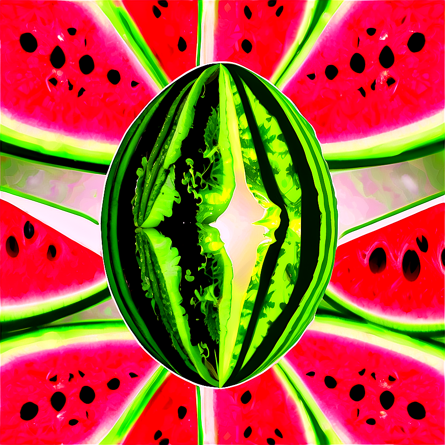 Watermelon Slice Silhouette Png 06132024 PNG Image