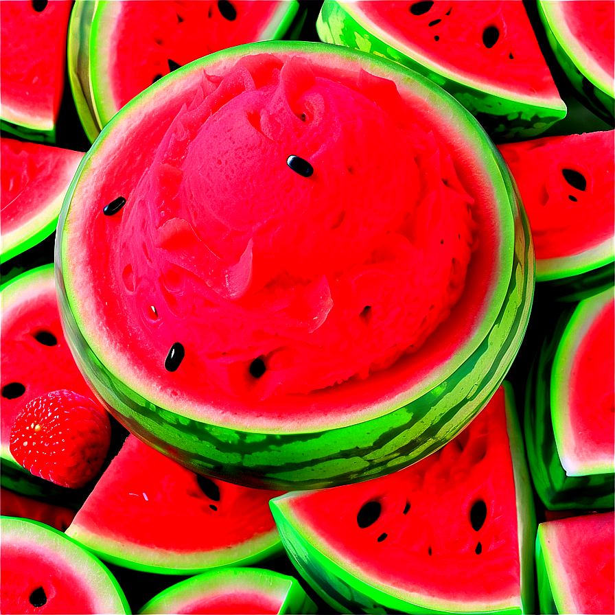 Watermelon Sorbet Png Sfs PNG Image