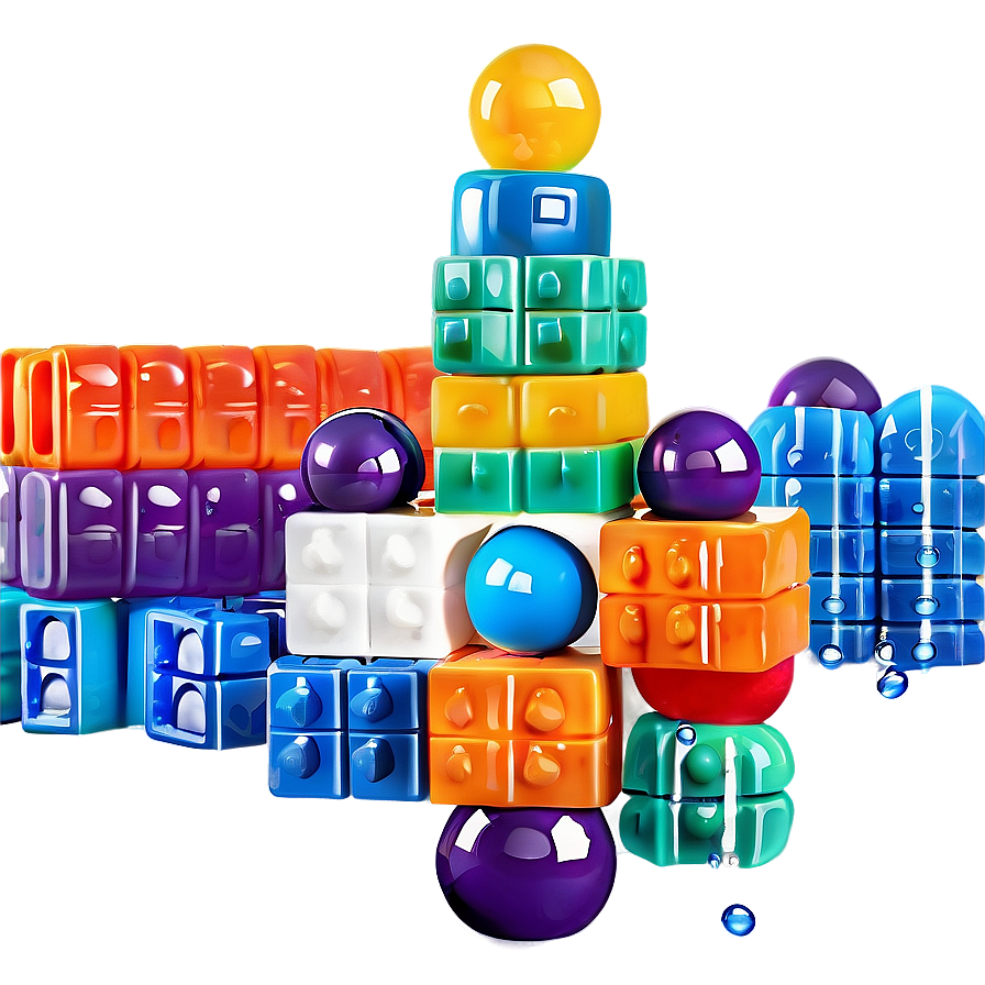 Waterproof Bath Building Blocks Png Owi12 PNG Image