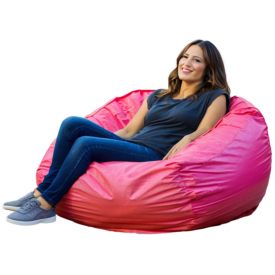 Waterproof Bean Bag Chair Png 06132024 PNG Image