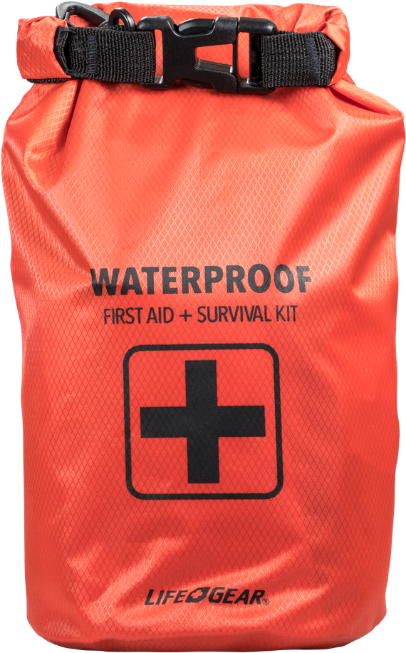 Waterproof First Aid Survival Kit Bag PNG Image