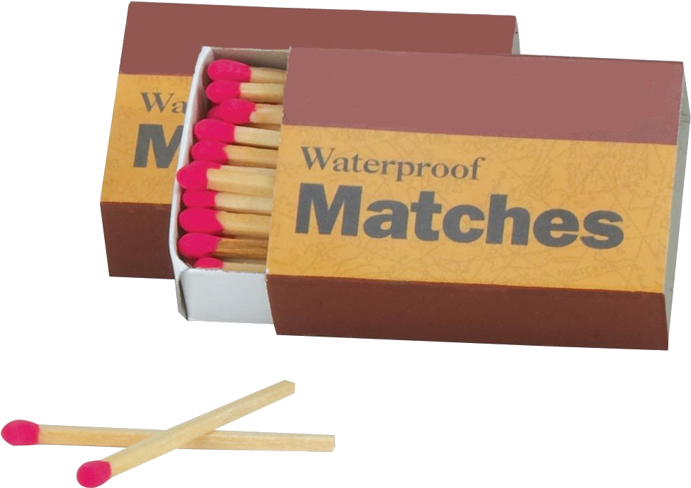 Waterproof Matches Packand Loose PNG Image