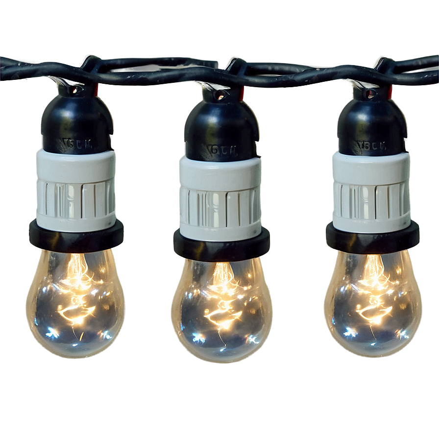 Waterproof String Lights Png Mfd87 PNG Image