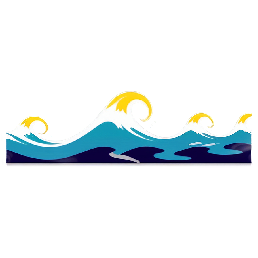 Wave Crest Clipart Png 05042024 PNG Image