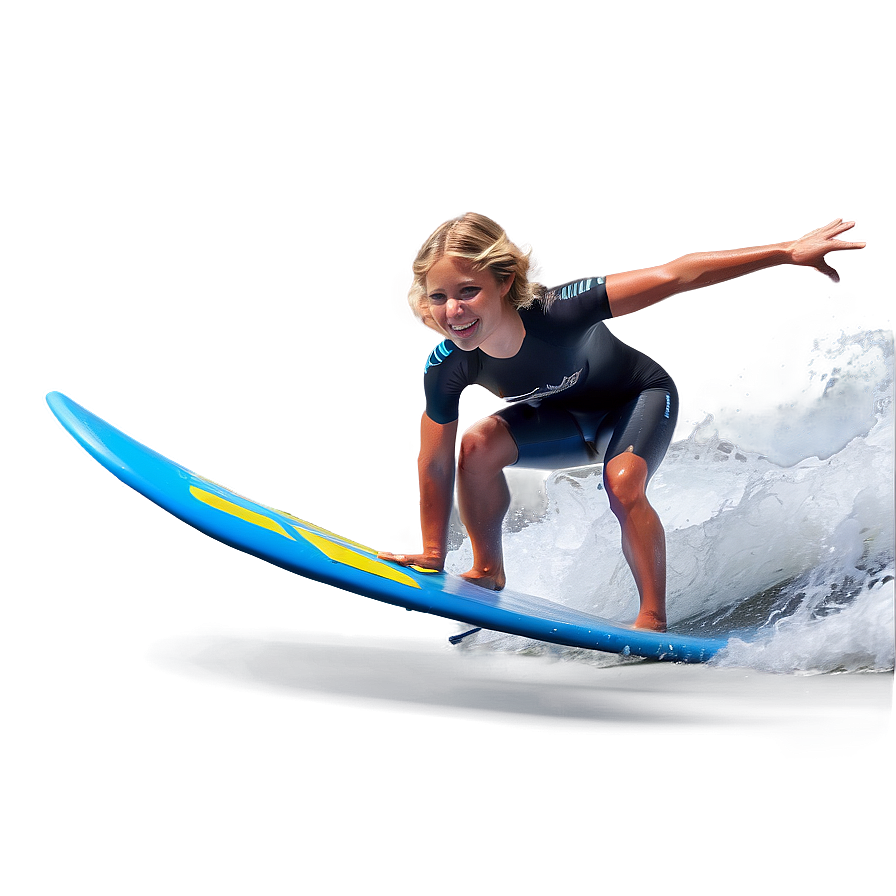 Wave Riding Surfer Png 06212024 PNG Image