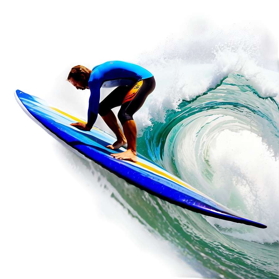 Wave Riding Surfer Png 72 PNG Image