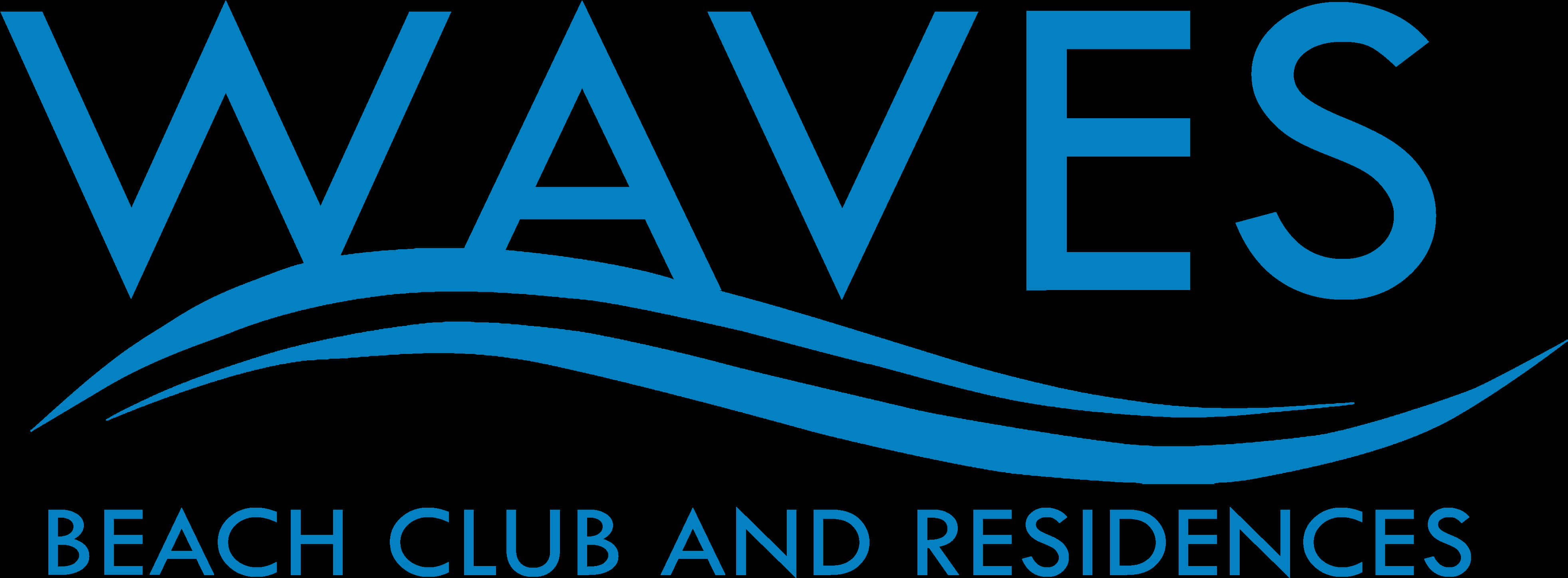 Waves Beach Club Residences Logo PNG Image