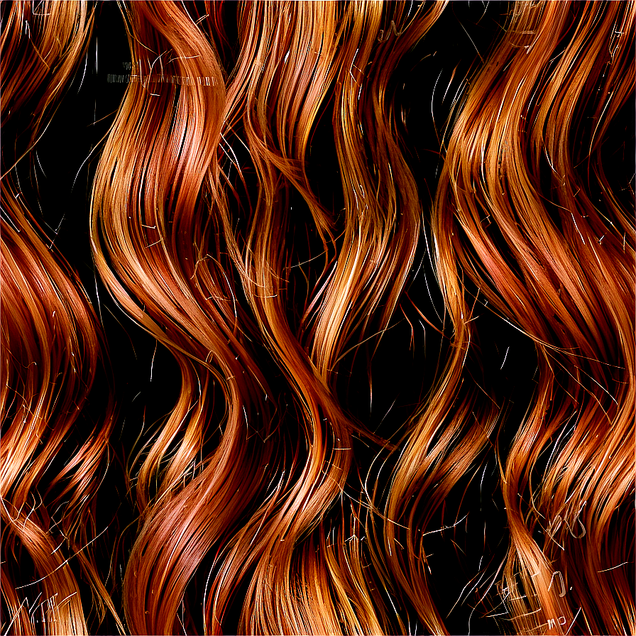 Wavy Hair B PNG Image