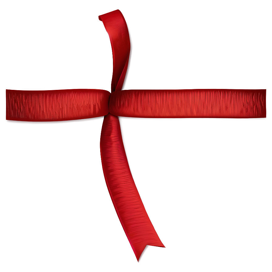 Wavy Red Ribbon Png Fji PNG Image