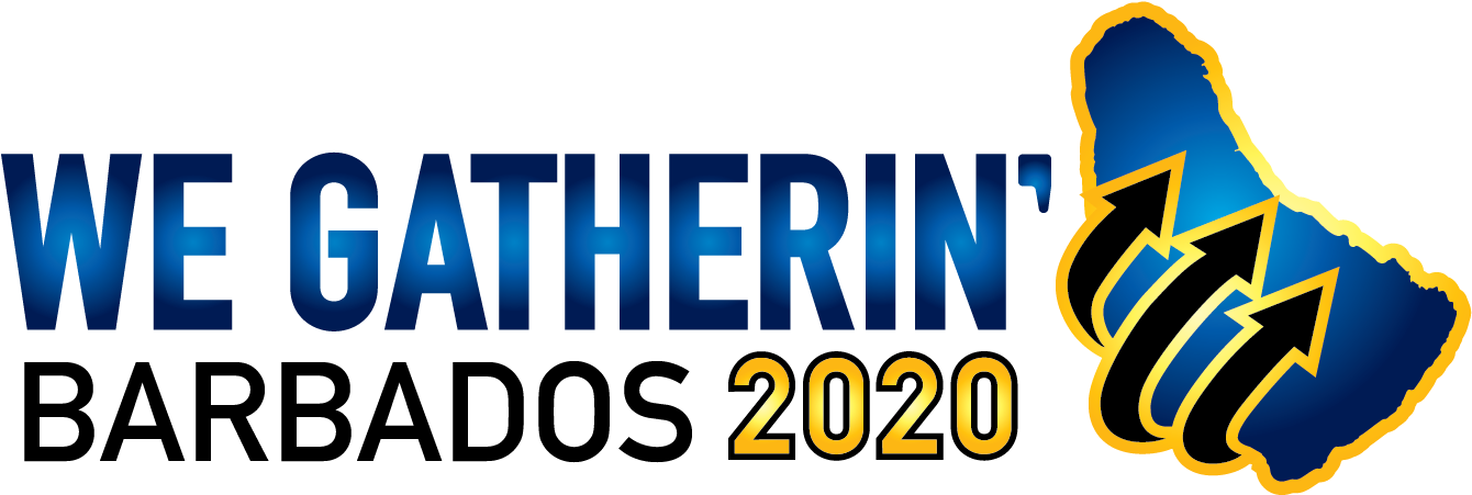 We Gathering Barbados2020 Event Logo PNG Image