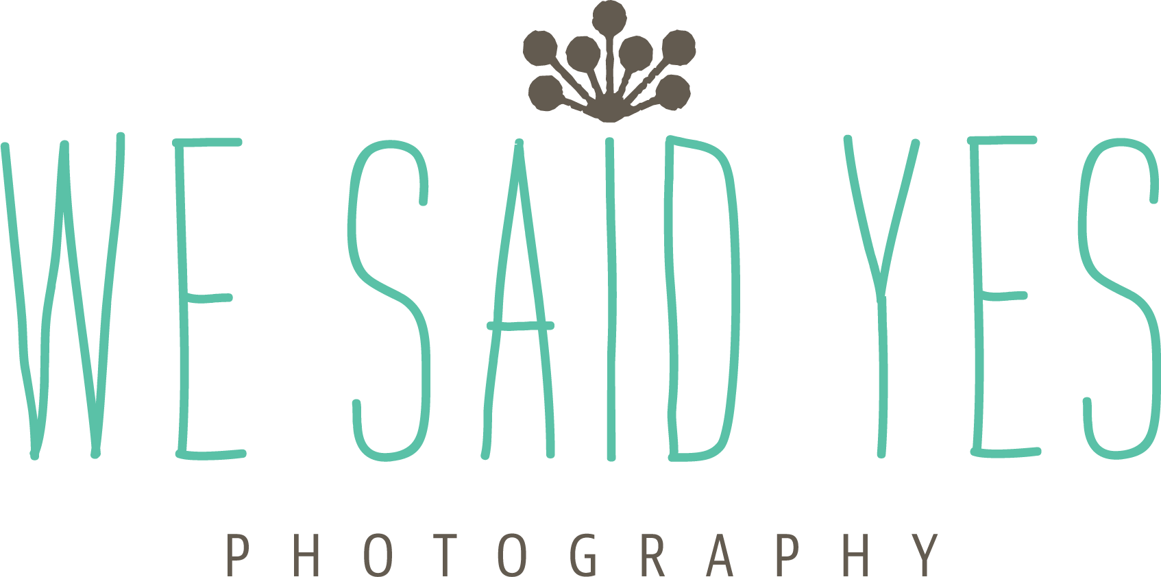 We Said Yes Photography Logo PNG Image