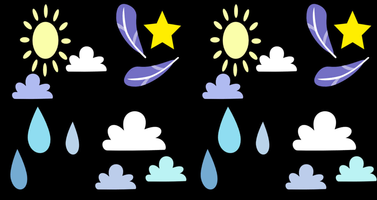 Weather_ Icons_ Collection_ Vector PNG Image