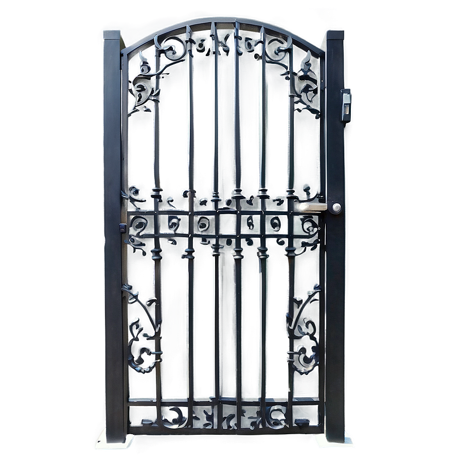 Weather Resistant Outdoor Gate Png 10 PNG Image